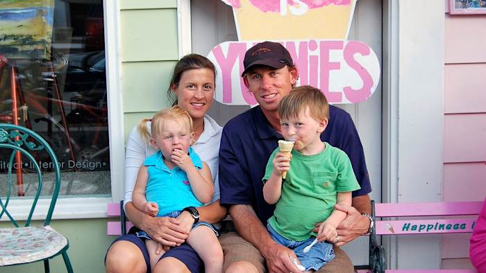 Morrison’s idyllic existence ended when Katie and their two kids died in the plane she was piloting.
